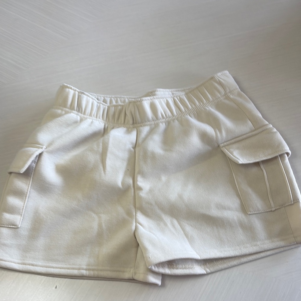 Women's Cream Shorts
